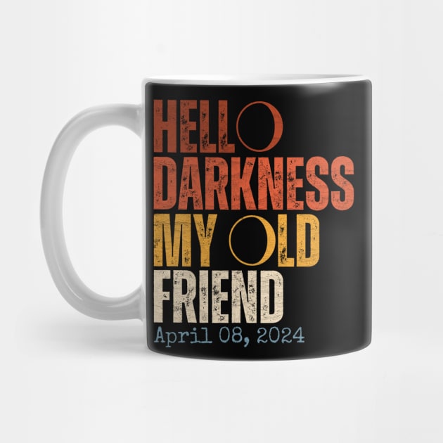 Hello Darkness My Old Friend Solar Eclipse April 08, 2024 by Point Shop